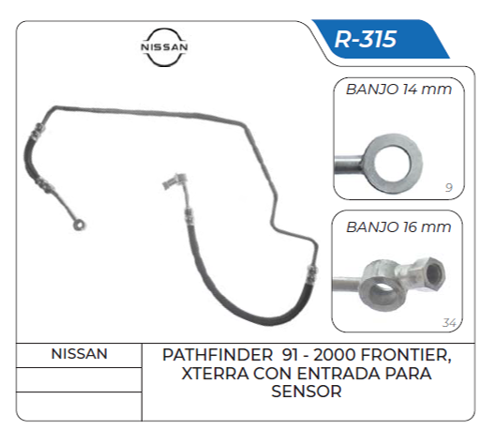 NISSAN R-315