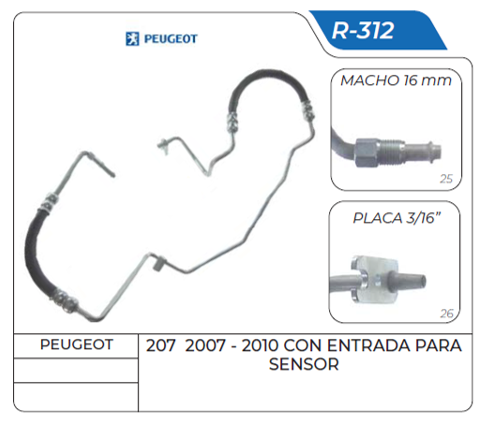 PEUGEOT RP312